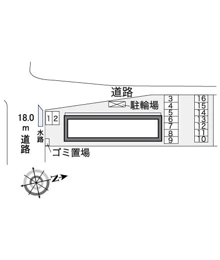 ★手数料０円★伊賀市小田町　月極駐車場（LP）